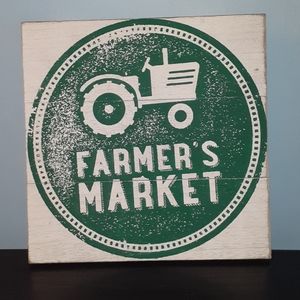 Farmhouse Farmers Market Sign by Giannas Home New